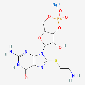 8-(2-Aminoethylthio) guanosine-3',5'-cyclic monophosphate sodium salt