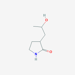 3-(2-Hydroxypropyl)pyrrolidin-2-one