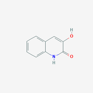 molecular formula C9H7NO2 B1207217 3-Hydroxyquinolin-2(1h)-One CAS No. 26386-86-7