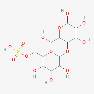 molecular formula C12H22O14S B12072179 Lactose 6'-sulfate 