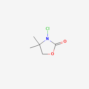 molecular formula C5H8ClNO2 B1207224 3-Chloro-4,4-dimethyl-2-oxazolidinone CAS No. 58629-01-9