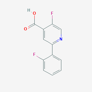 5-Fluoro-2-(2-fluorophenyl)isonicotinic acid