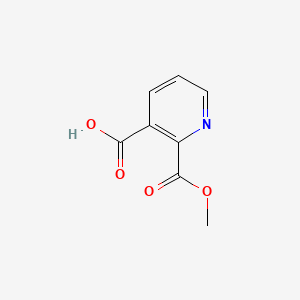molecular formula C8H7NO4 B1207234 2-(Methoxycarbonyl)nicotinic acid CAS No. 24195-07-1