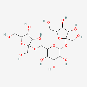 molecular formula C18H32O16 B12072389 Neokestose CAS No. 3688-75-3