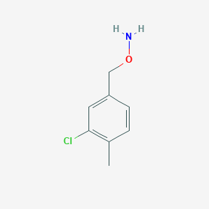 O-[(3-Chloro-4-methylphenyl)methyl]hydroxylamine