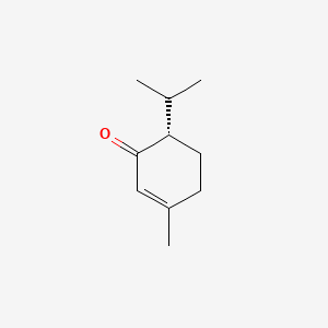 molecular formula C10H16O B1207248 d-薄荷酮 CAS No. 6091-50-5
