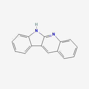 molecular formula C15H10N2 B1207256 5H-Quinindoline CAS No. 243-38-9