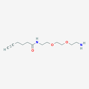 5-Hexynamide, N-[2-[2-(2-aminoethoxy)ethoxy]ethyl]-