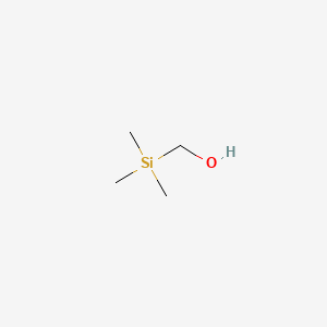 molecular formula C4H12OSi B1207269 Trimethylsilylmethanol CAS No. 3219-63-4