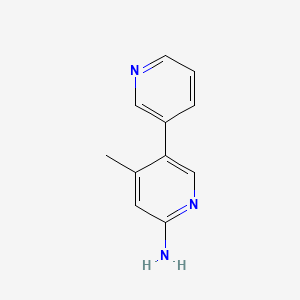 4-Methyl-[3,3'-bipyridin]-6-amine