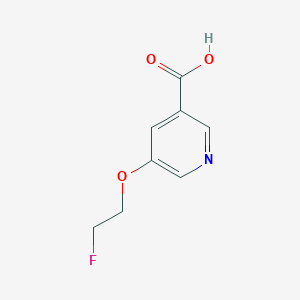 5-(2-Fluoro-ethoxy)-nicotinic acid