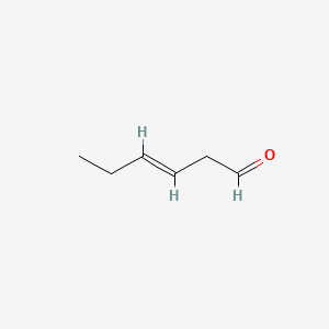 molecular formula C6H10O B1207279 3-己烯醛 CAS No. 4440-65-7