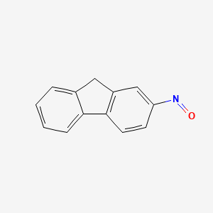 molecular formula C13H9NO B1207293 2-Nitrosofluorene CAS No. 2508-20-5