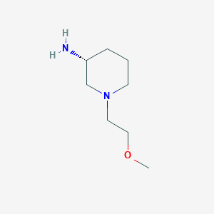 (3R)-1-(2-methoxyethyl)piperidin-3-amine