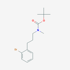 tert-Butyl (3-(2-bromophenyl)propyl)(methyl)carbamate