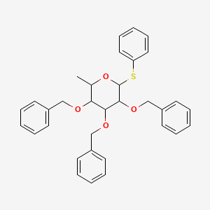 Phenyl 2,3,4-tri-O-benzyl-b-L-thiorhamnopyranose