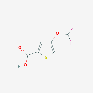 4-(Difluoromethoxy)thiophene-2-carboxylic acid