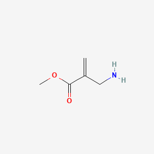 molecular formula C5H9NO2 B1207323 2-Methylene beta-alanine methyl ester CAS No. 87375-90-4