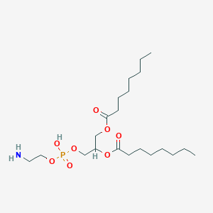 [3-[2-Aminoethoxy(hydroxy)phosphoryl]oxy-2-octanoyloxypropyl] octanoate