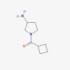 1-Cyclobutanecarbonylpyrrolidin-3-amine