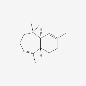 molecular formula C15H24 B1207338 (1R,6S)-gamma-himachalene CAS No. 53111-25-4