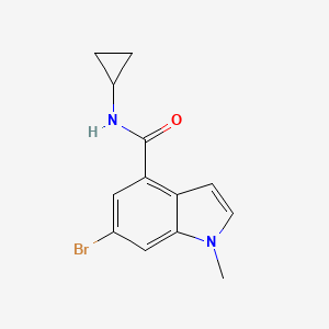 6-Bromo-1-methyl-1H-indole-4-carboxylic acid cyclopropylamide