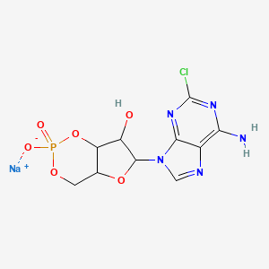 2-Chloroadenosine-3',5'-cyclic monophosphate sodium salt