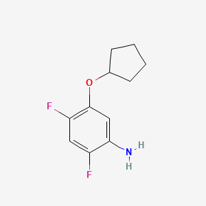 5-(Cyclopentyloxy)-2,4-difluoroaniline