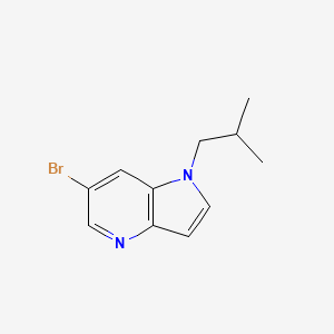 6-Bromo-1-isobutyl-1H-pyrrolo[3,2-b]pyridine