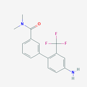 4'-Amino-N,N-dimethyl-2'-(trifluoromethyl)-[1,1'-biphenyl]-3-carboxamide