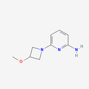 6-(3-Methoxyazetidin-1-yl)pyridin-2-amine