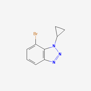 7-Bromo-1-cyclopropyl-1H-benzo[d][1,2,3]triazole