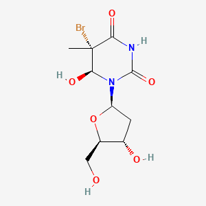 B1207364 Thymidine bromohydrin CAS No. 43179-28-8