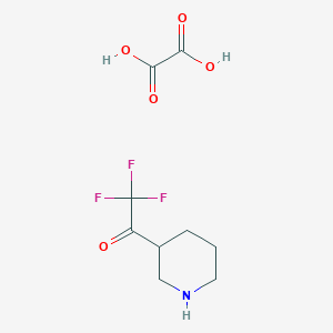 3-(Trifluoroacetyl)piperidine oxalate