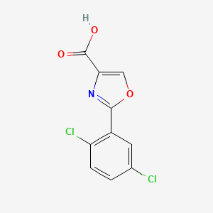 2-(2,5-Dichlorophenyl)-1,3-oxazole-4-carboxylic acid