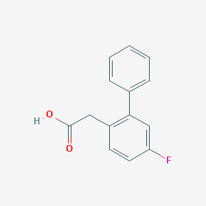 2-(5-Fluoro-[1,1'-biphenyl]-2-yl)acetic acid