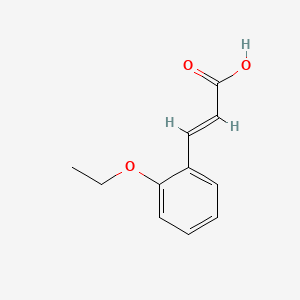 molecular formula C11H12O3 B1207382 2-Ethoxycinnamic acid CAS No. 69038-81-9