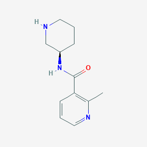 2-Methyl-N-[(3R)-piperidin-3-yl]pyridine-3-carboxamide