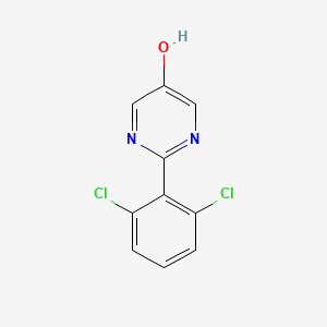 2-(2,6-Dichloro-phenyl)-pyrimidin-5-ol