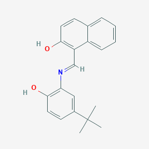 1-[(5-tert-Butyl-2-hydroxy-phenylimino)-methyl]-naphthalen-2-ol