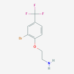 2-(2-Bromo-4-trifluoromethyl-phenoxy)-ethylamine