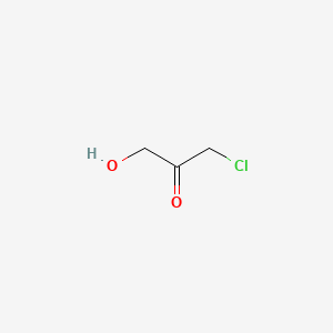 molecular formula C3H5ClO2 B1207413 1-氯-3-羟基丙酮 CAS No. 24423-98-1