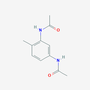 molecular formula C11H14N2O2 B1207415 2,4-Diacetylaminotoluene CAS No. 6282-12-8