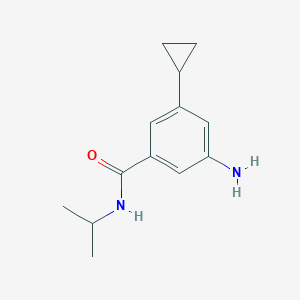 3-Amino-5-cyclopropyl-N-isopropylbenzamide