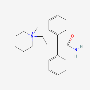 molecular formula C22H29N2O+ B1207433 Fenpiverinium CAS No. 258329-46-3