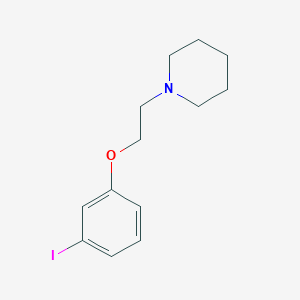 1-[2-(3-Iodophenoxy)ethyl]piperidine