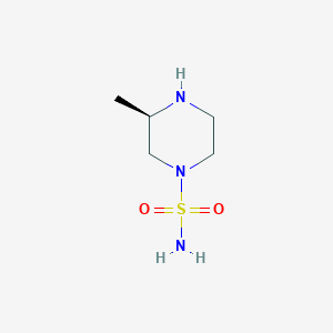 (3R)-3-Methylpiperazine-1-sulfonamide