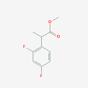 2,4-Difluoro-alpha-methyl-benzeneacetic acid, methyl ester