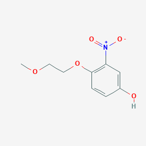 4-(2-Methoxyethoxy)-3-nitrophenol