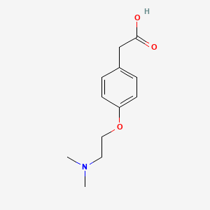 2-(4-(2-(Dimethylamino)ethoxy)phenyl)acetic acid